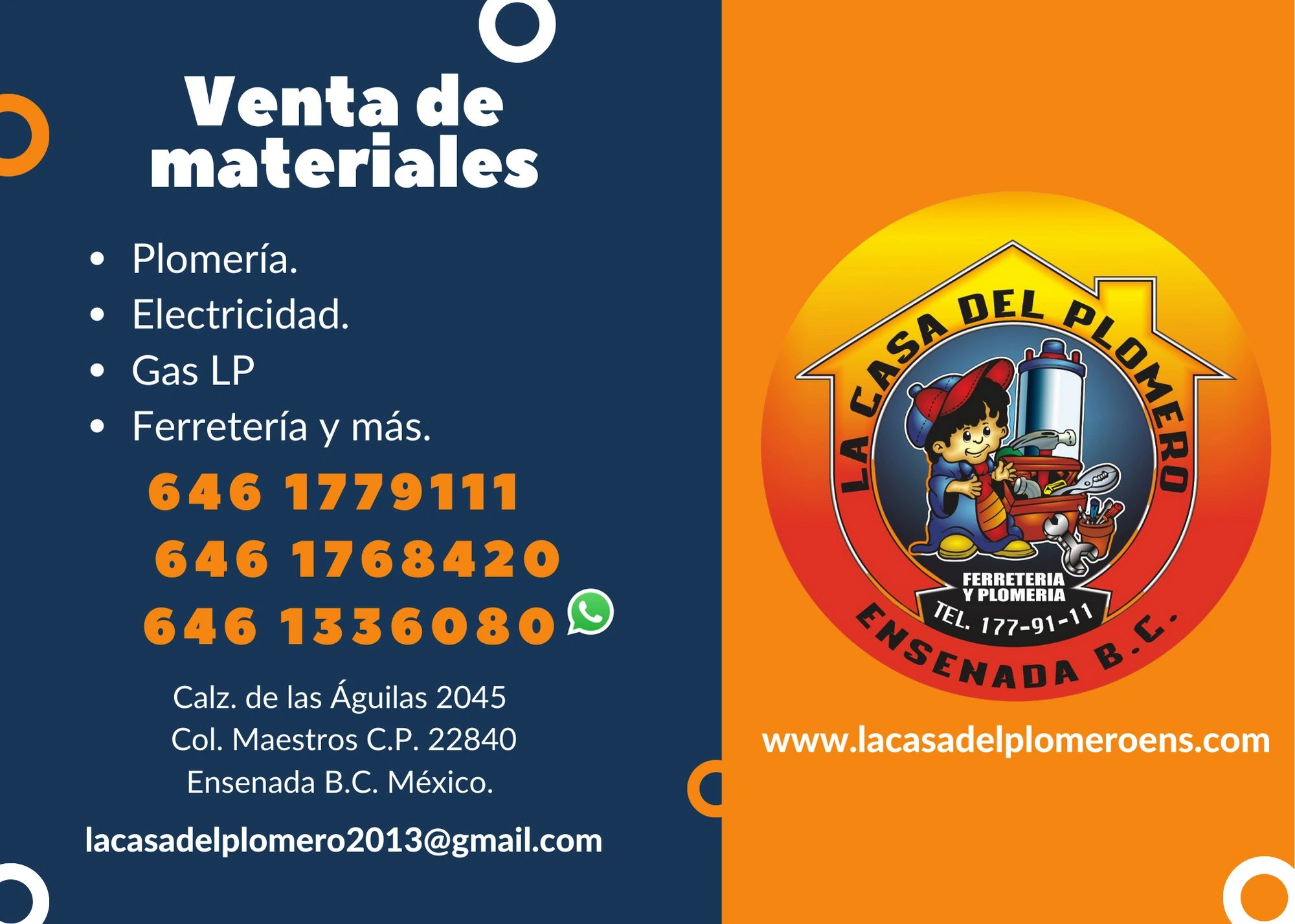 Arriba 70+ images la casa del plomero ensenada Viaterra.mx